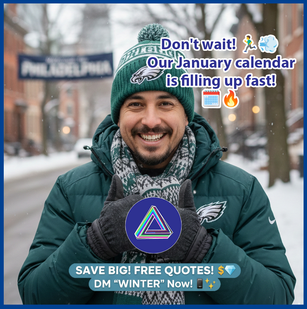 Don’t let the frost slow you down!&nbsp;❄️🏠✨